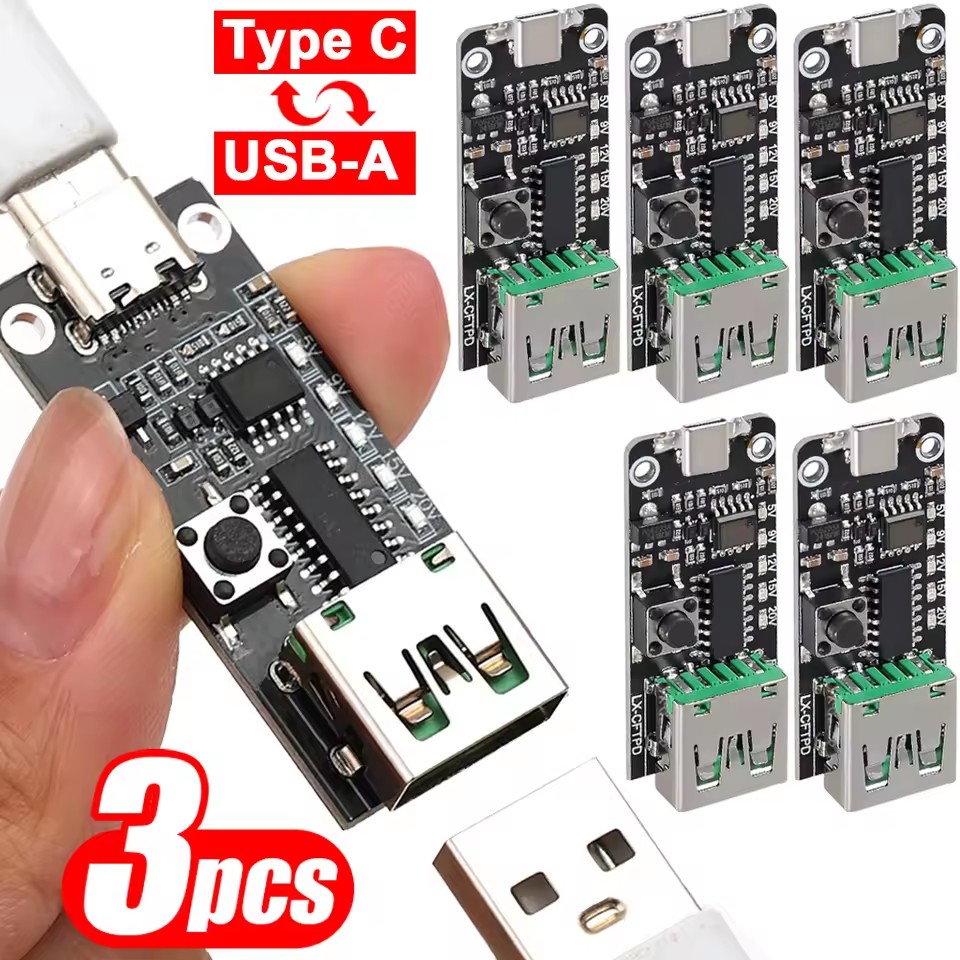 Modular Power Supply - 1-3 stuks USB-C 5A PD Trigger
