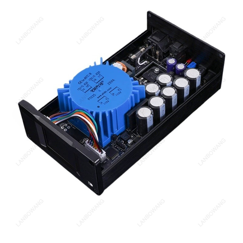 Dc Power Supply 12V - SPD‑25PRO Geluidsarme 25W DC Lineaire Geregelde