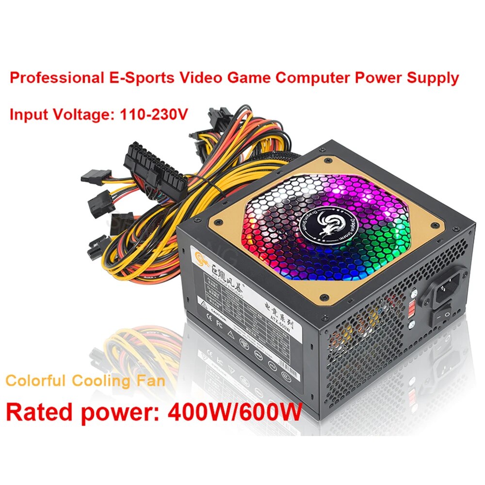 Power Supply 750W - ATX 400 W 600 W 110-230