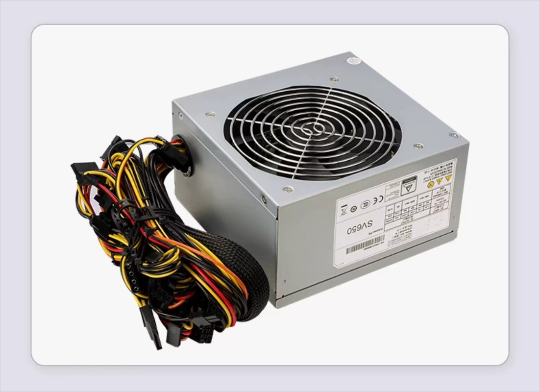 SV650, een servervoeding met e - Power Supply 650W recensie en prijs