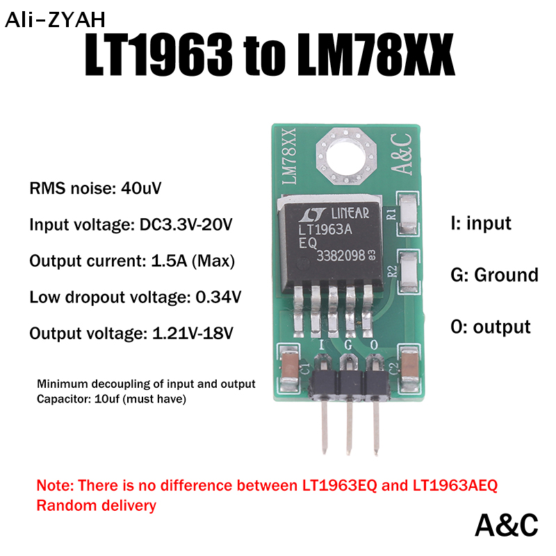 【TG16】1Pc 2026 Nieuwe LT1963 - - Power Supply recensie en prijs