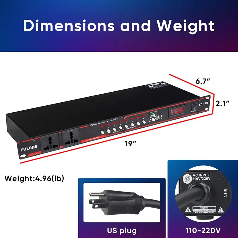 10-wegs hoogvermogen sequencer - Power Supply recensie en prijs